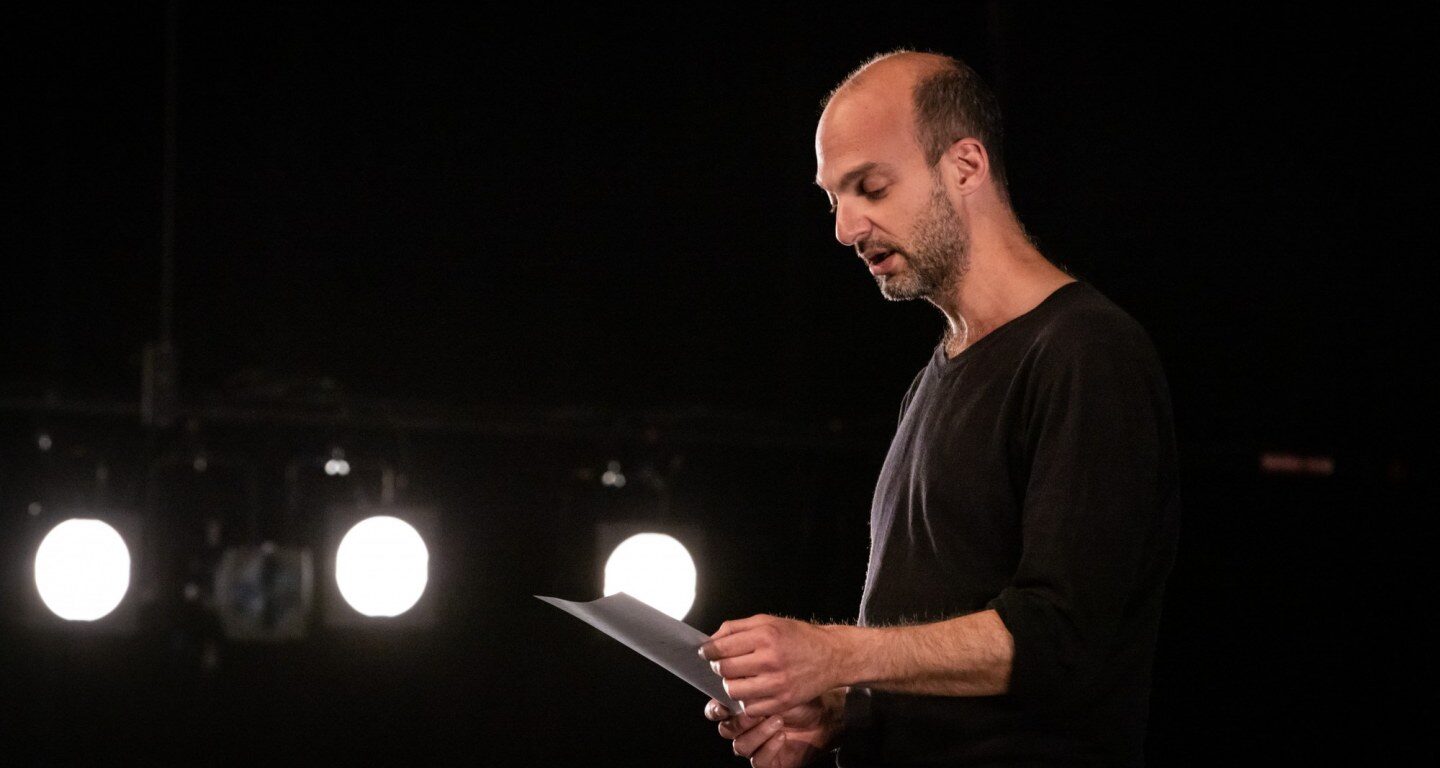 Lettres non-écrites, de David Geselson, Théâtre des Bouffes du Nord