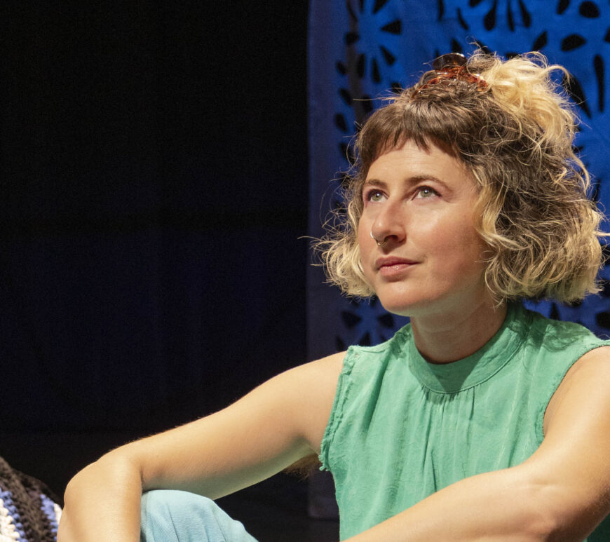 La performeuse suisse Pamina de Coulon